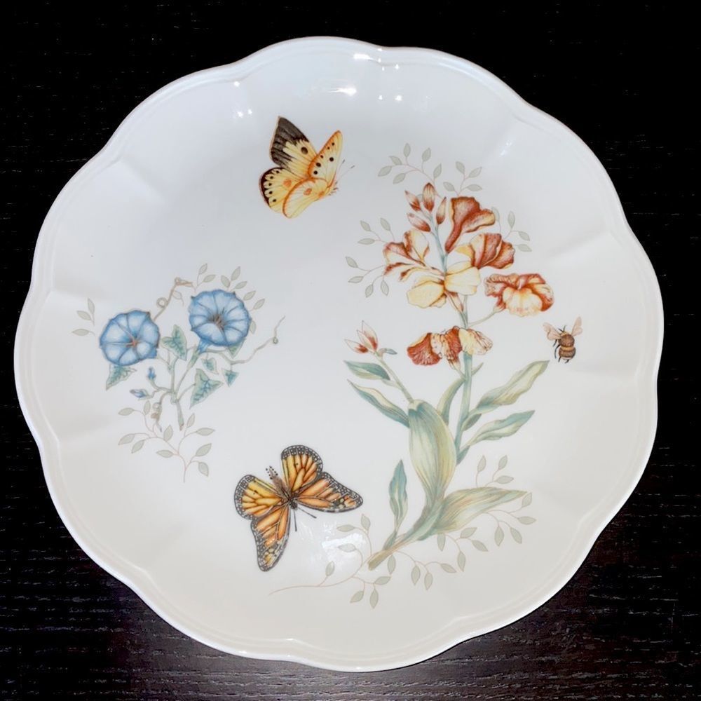 Lenox Butterfly Meadow Monarch dinner plate